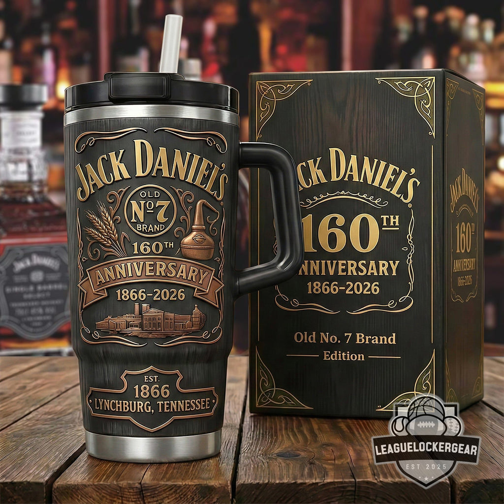 Jack Daniel’s 160th Anniversary 1866-2026 Old No. 7 Brand Tumbler