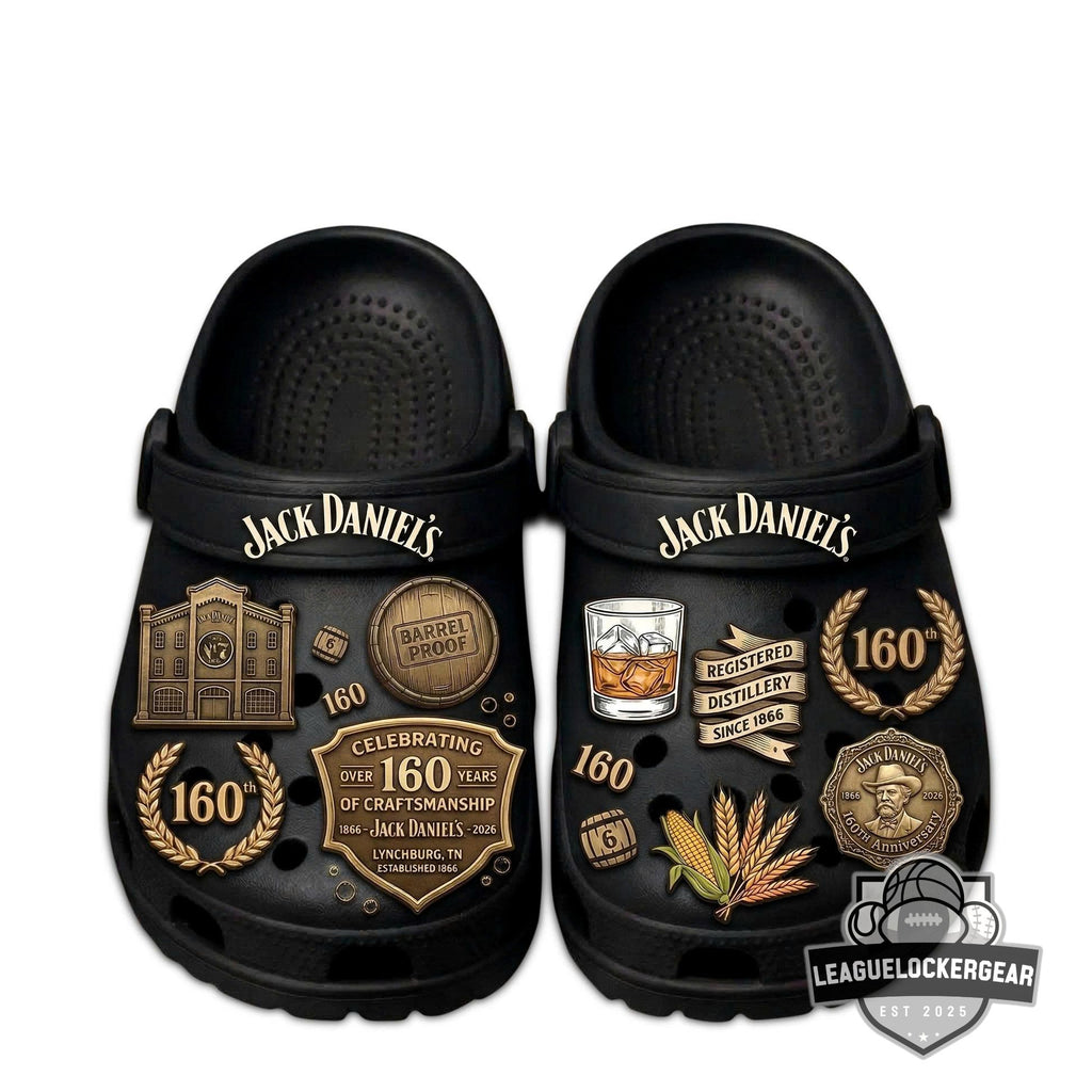 Jack Daniel’s 160th Anniversary Crocs