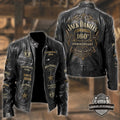 Jack Daniel’s 160th Anniversary Leather Jacket