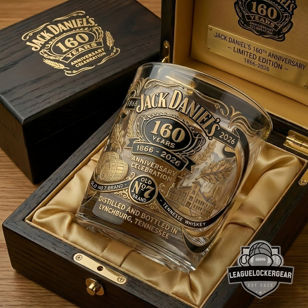 Jack Daniel’s 160th Anniversary Limited Edition Whiskey Glass