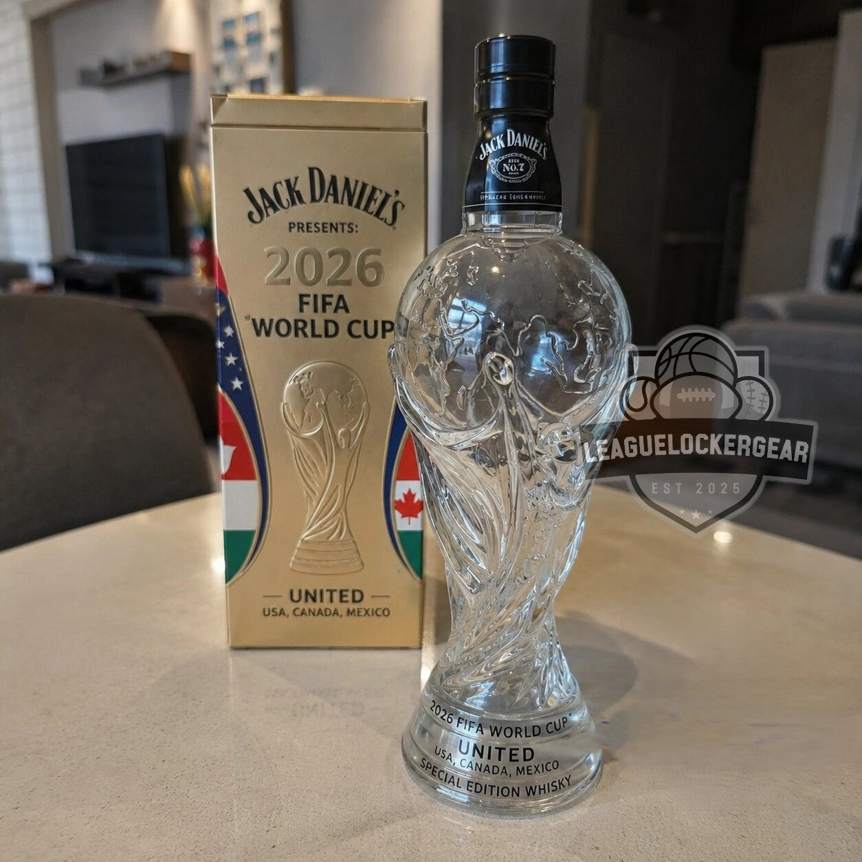 Jack Daniel’s Trophy 2026 North America Whiskey Bottle