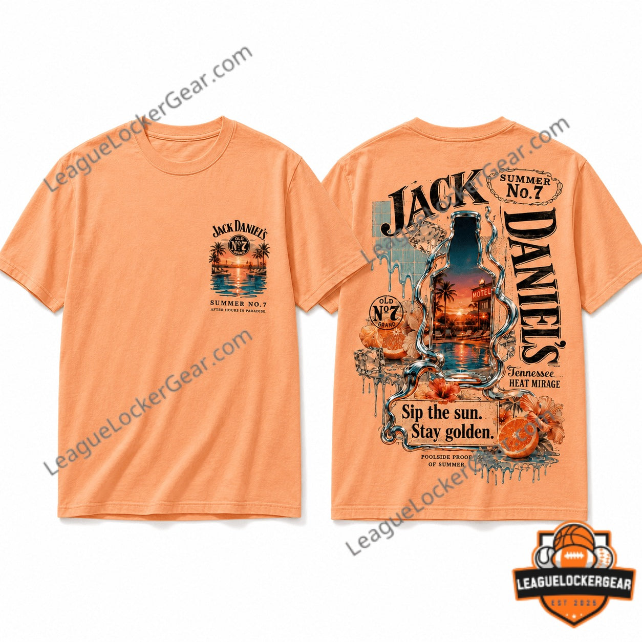 Jack Daniel’s Summer No. 7 3D T-Shirt