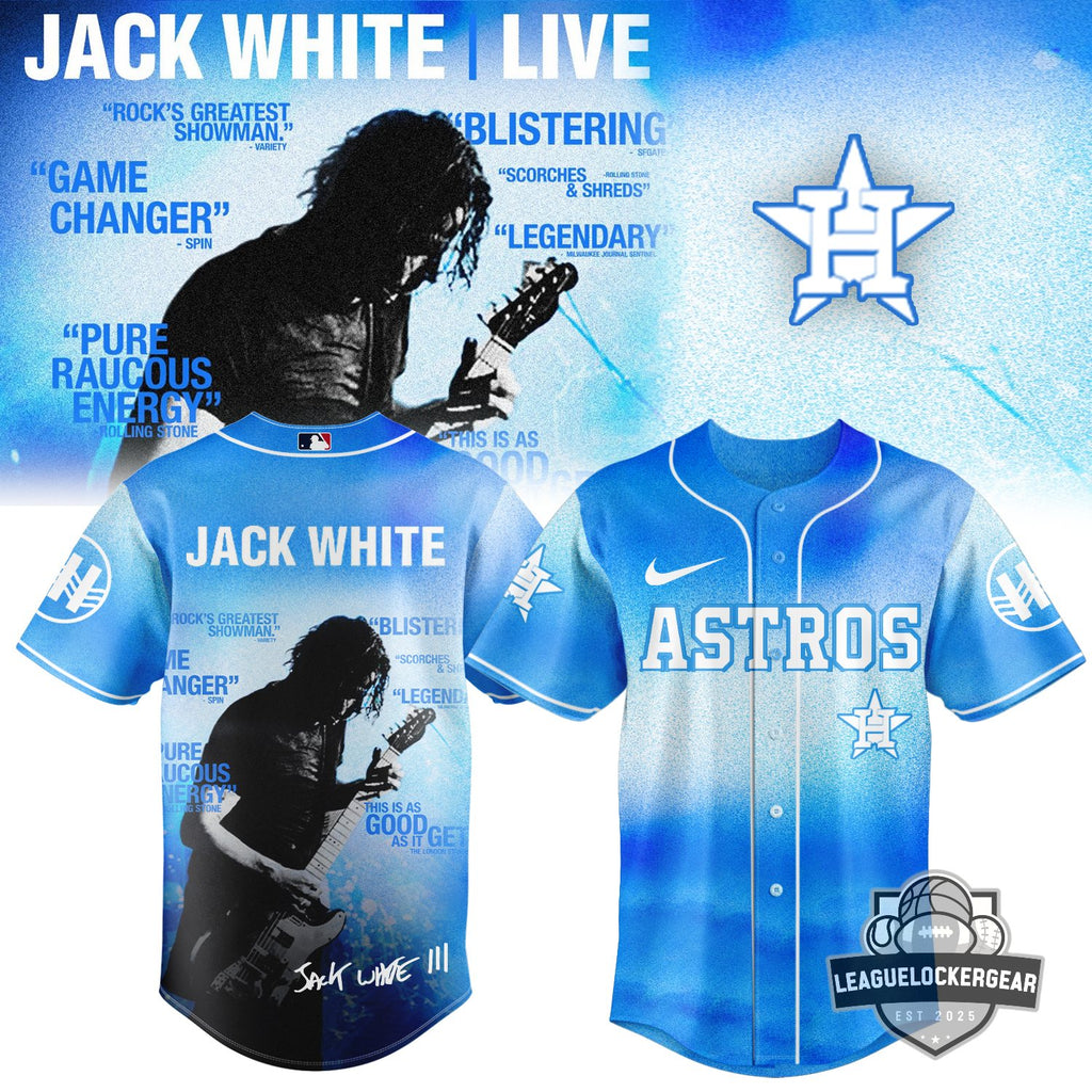 Jack White Live MLB All Team Baseball Jersey