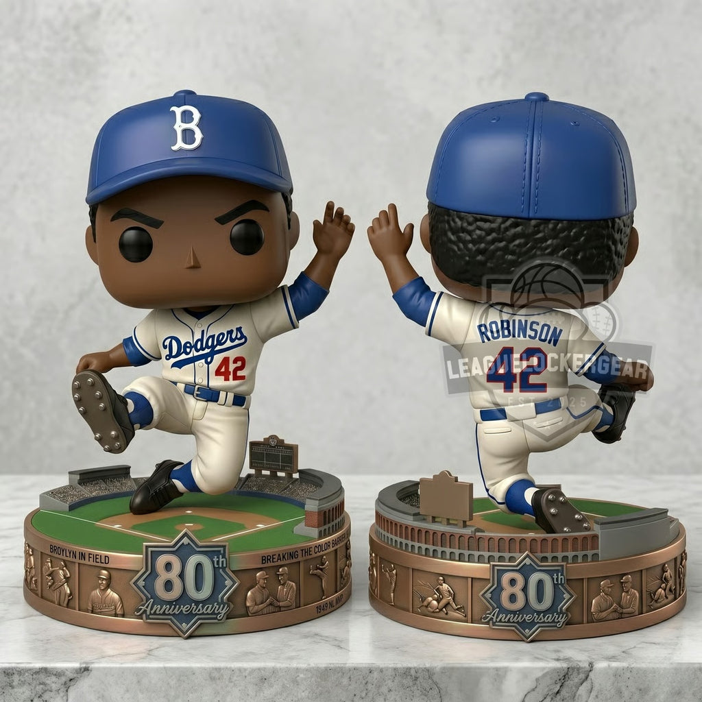 Jackie Robinson Dodgers 80th Anniversary Legacy Funko Pop Figure