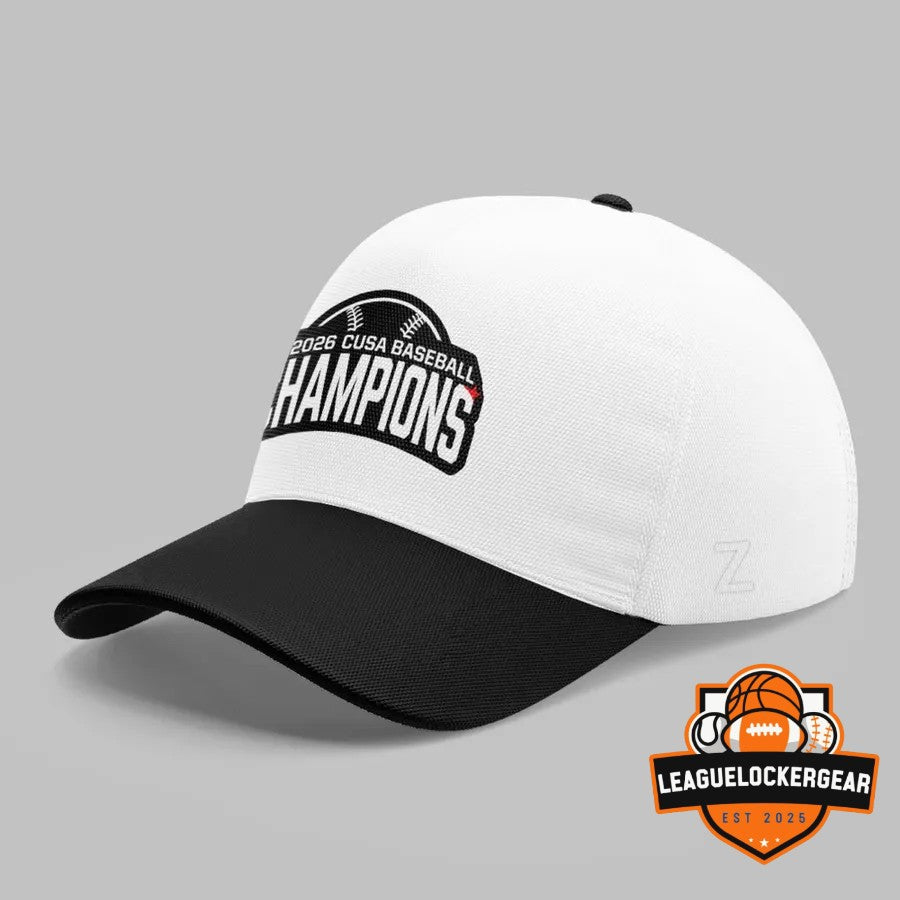 Jacksonville State Gamecocks 2026 Conference USA Baseball Champions Hoodie