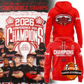 Jacksonville State Gamecocks 2026 Conference USA Baseball Champions Hoodie