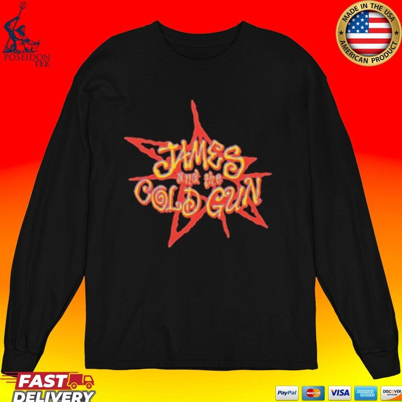James And The Cold Gun Star T-shirt