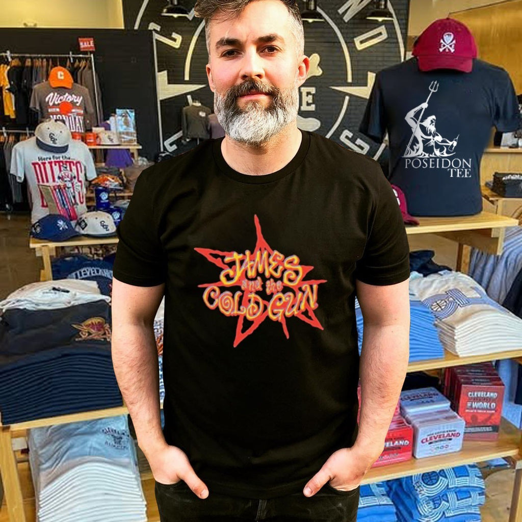 James And The Cold Gun Star T-shirt