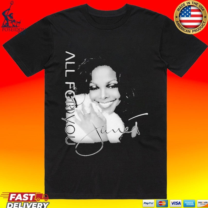 Janet Jackson All For You Photo T-shirt