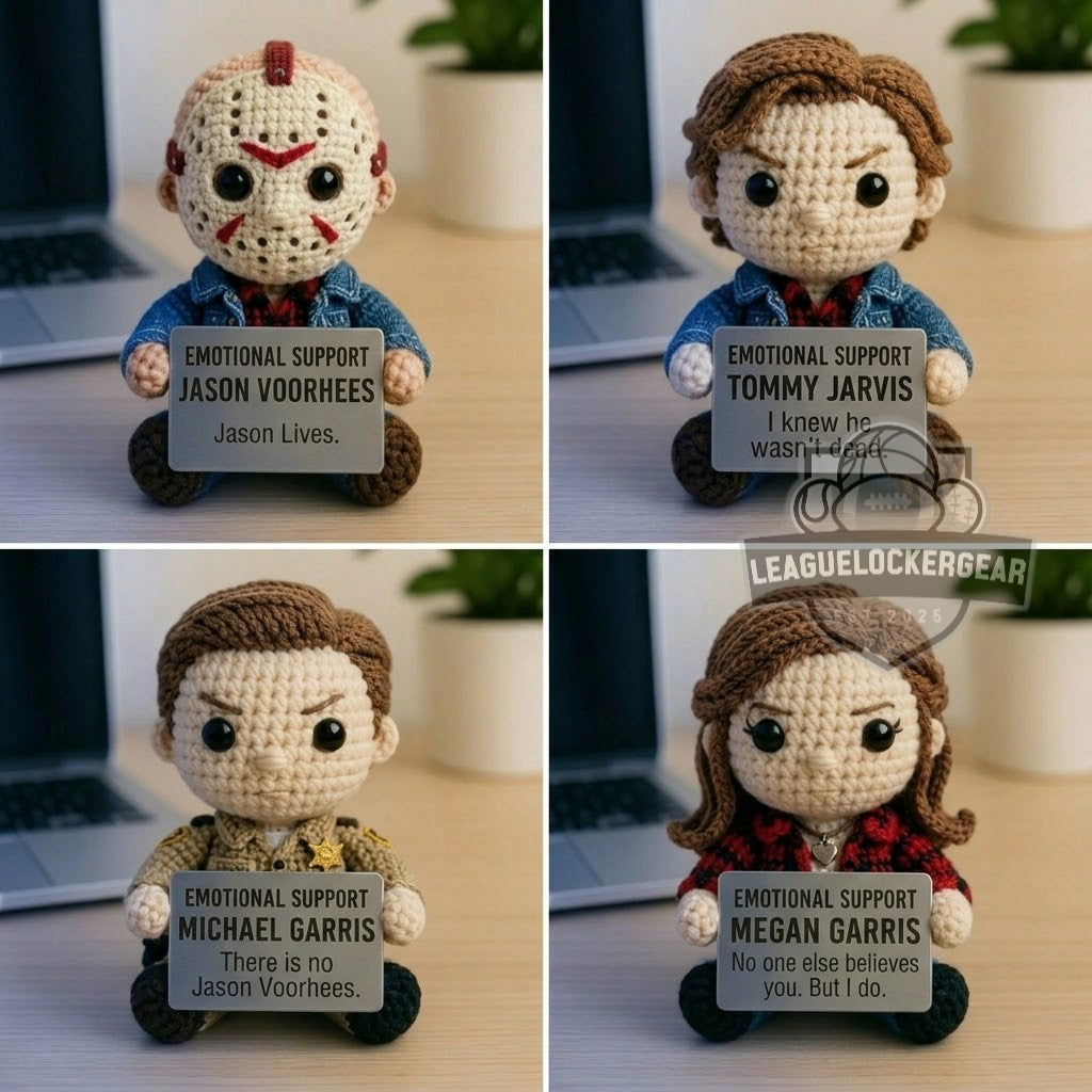 Friday The 13th Character Crochet Emotional Support