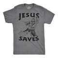 Jesus Saves Hockey Men's T Shirt