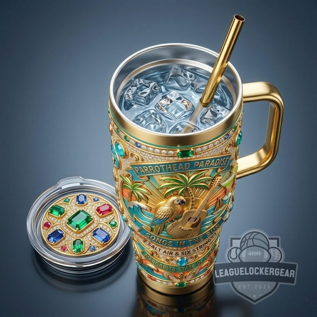 Jimmy Buffett Island Legend Parrothead Edition Tumbler