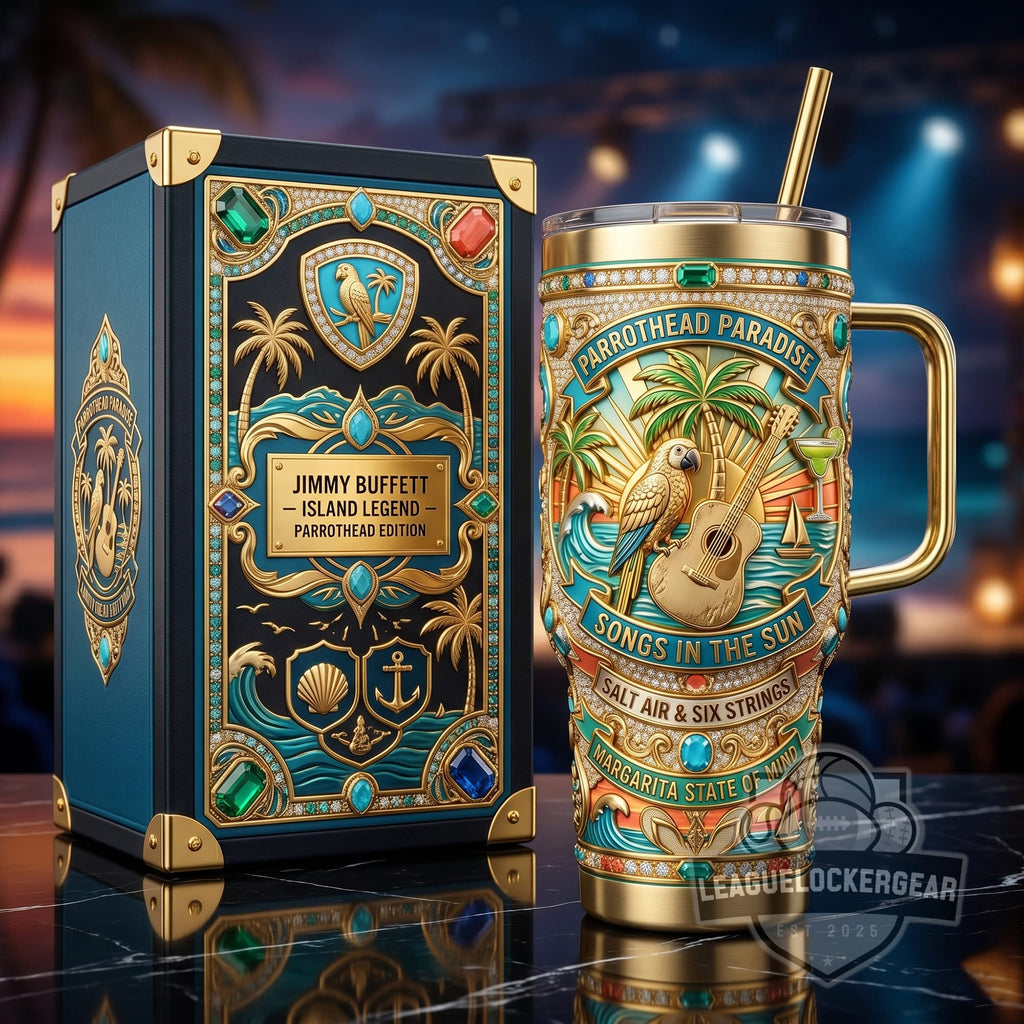 Jimmy Buffett Island Legend Parrothead Edition Tumbler