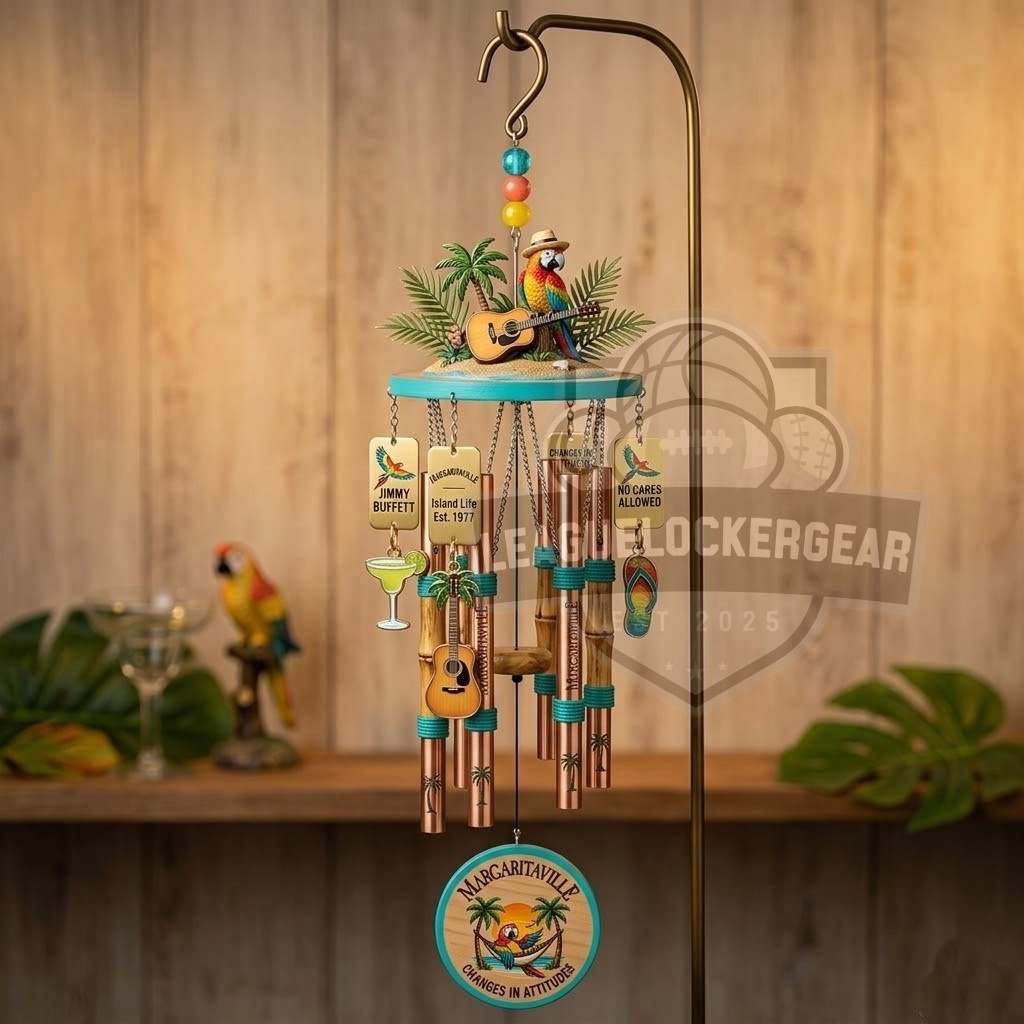 Jimmy Buffett Margaritaville Wind Chime