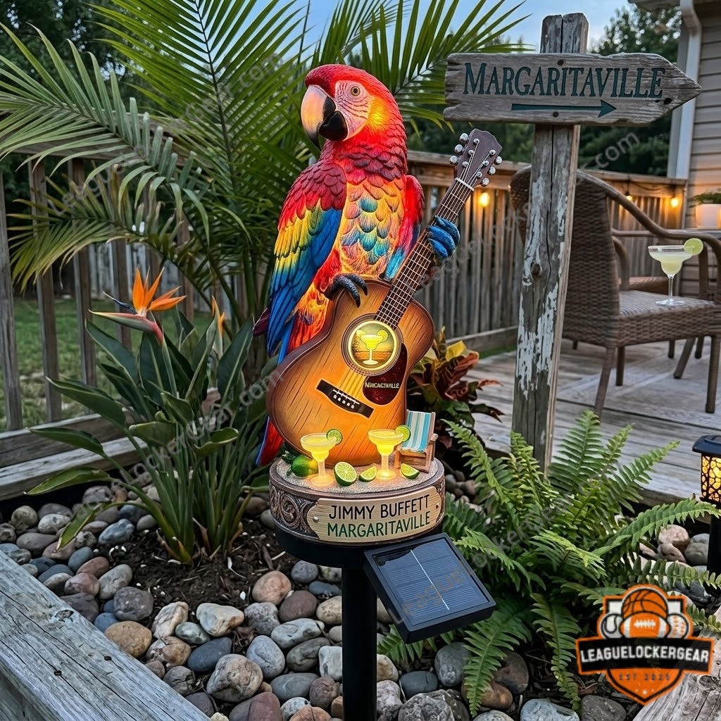 Jimmy Buffett Margaritaville Solar Garden Stake Light