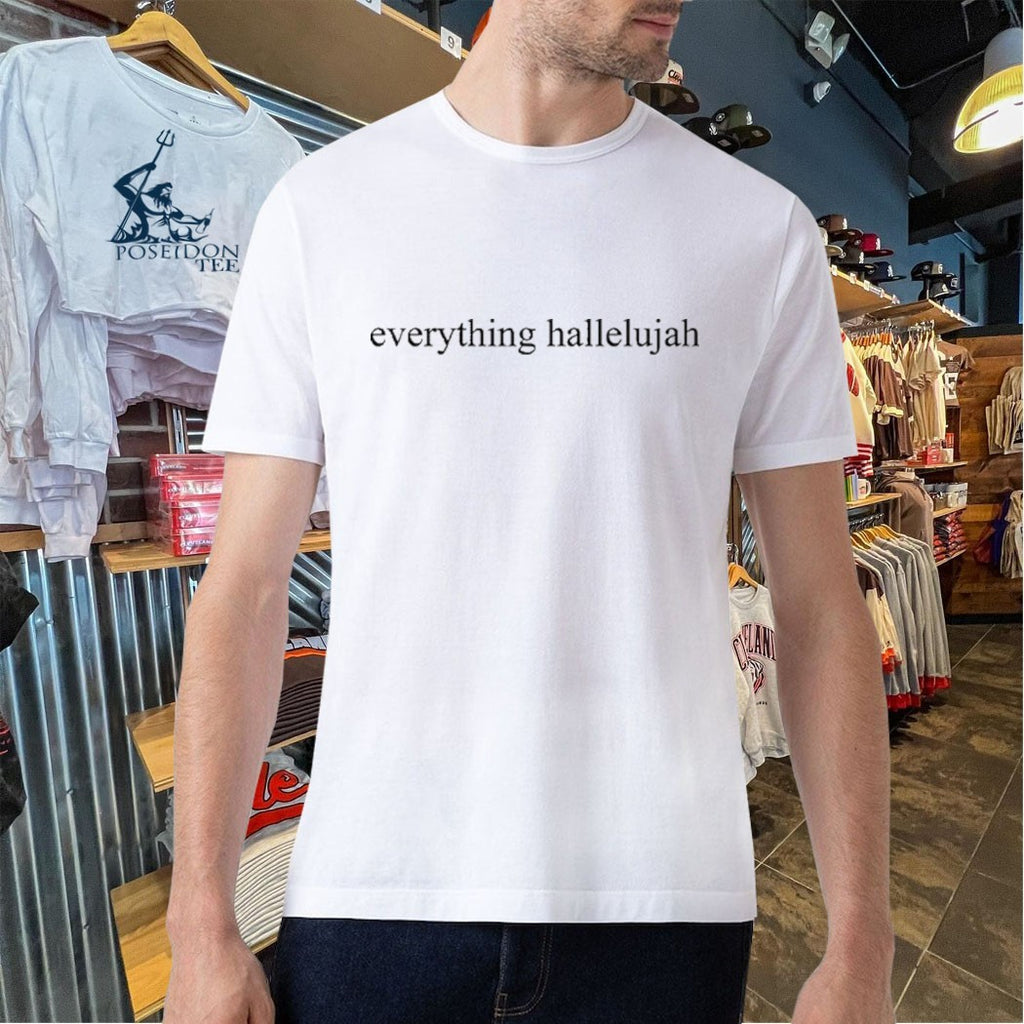 Justin Bieber Everything Hallelujah T-shirt