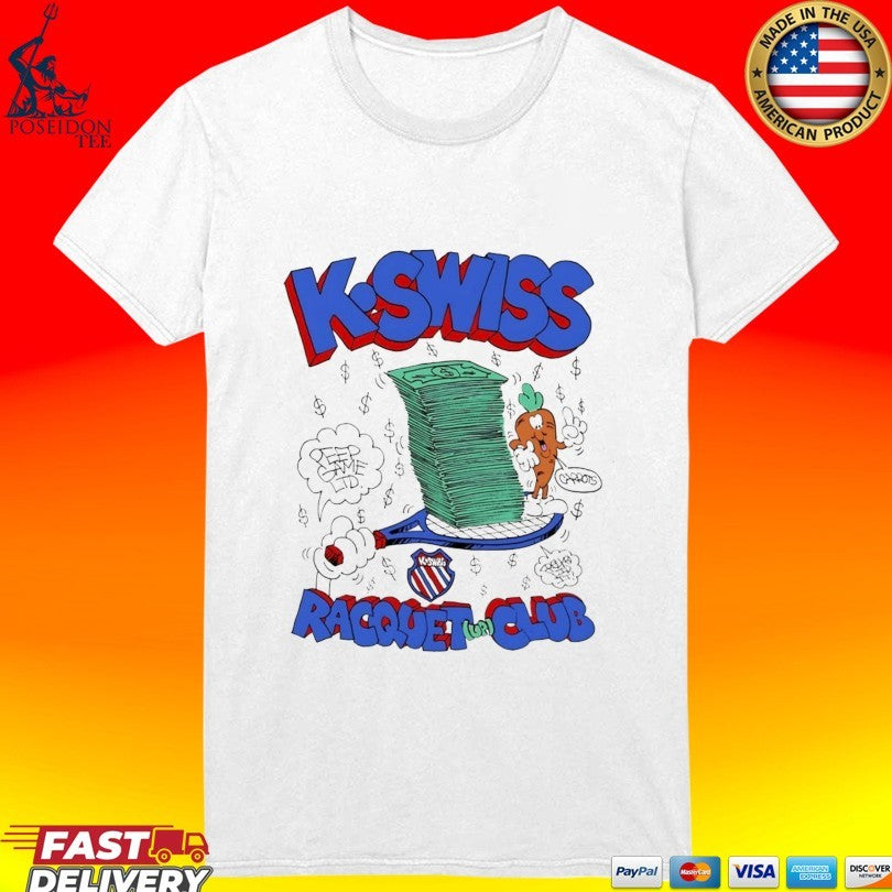 K-swiss Racquet Club Deep Game Ltd Carrots T-shirt
