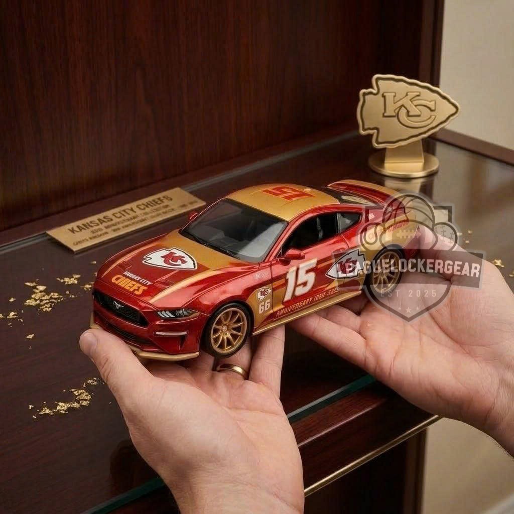 Kansas City Chiefs 66th Anniversary Hot Wheels Car