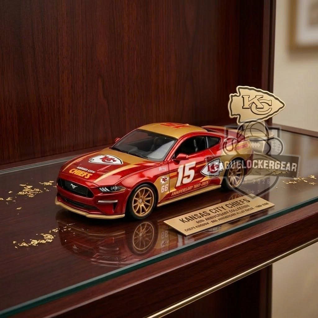 Kansas City Chiefs 66th Anniversary Hot Wheels Car