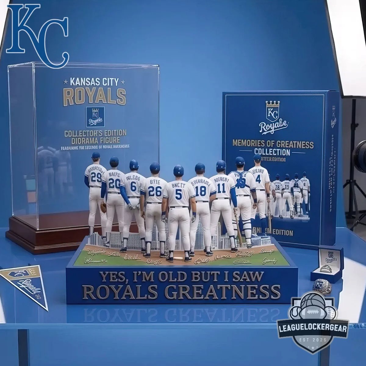 Kansas City Royals Yes I’m Old But I Saw Greatness Acrylic Plaque