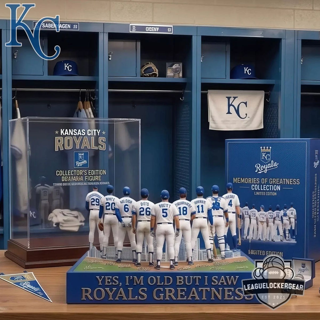 Kansas City Royals Yes I’m Old But I Saw Greatness Acrylic Plaque
