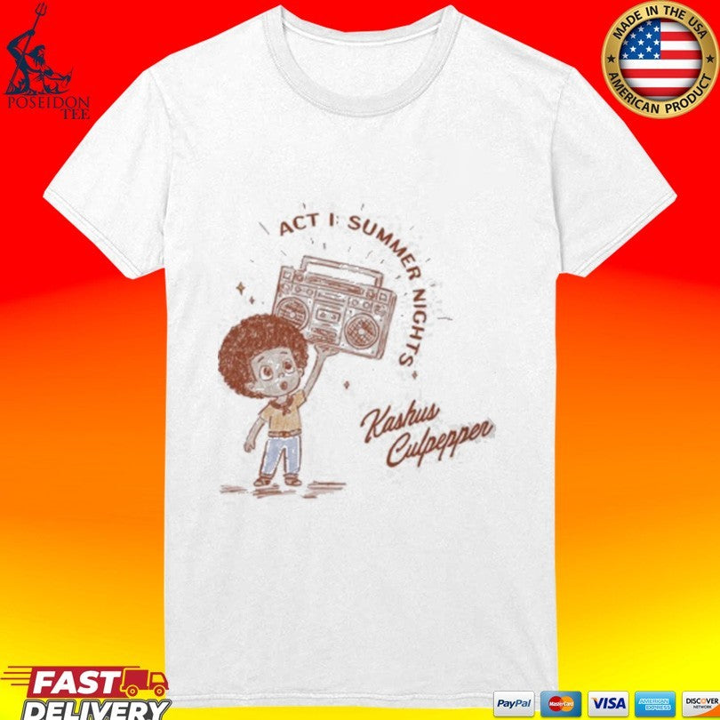 Kashus Culpepper Act I Summer Nights Ep Cover T-shirt