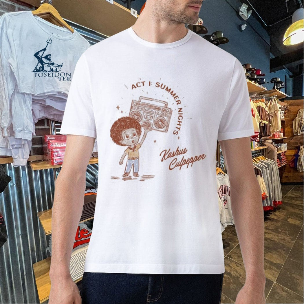 Kashus Culpepper Act I Summer Nights Ep Cover T-shirt