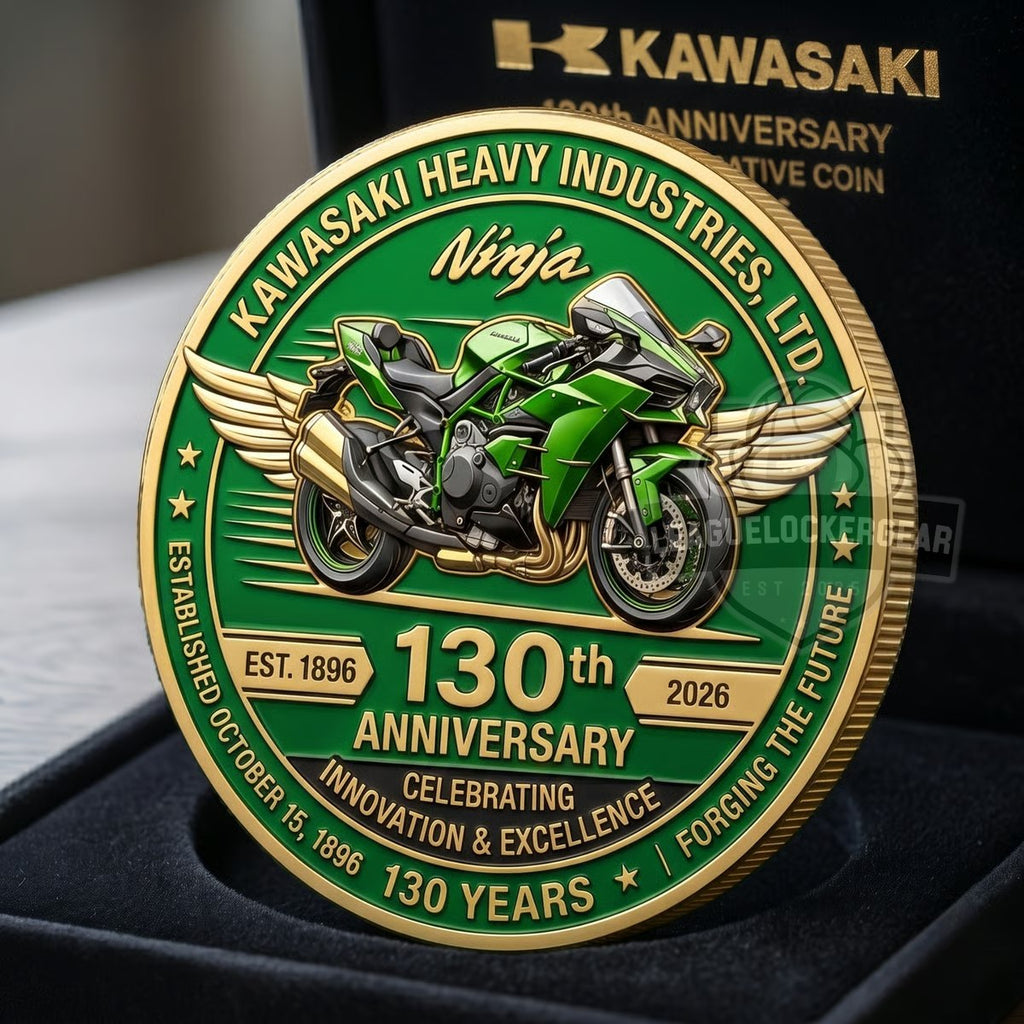 Kawasaki 130th Anniversary 1896-2026 Ninja Commemorative Coin
