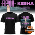 Kesha The Freedom Tour Dates T-Shirt