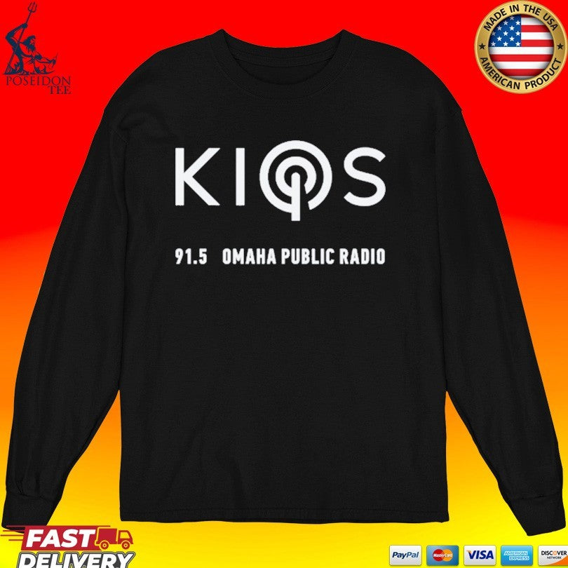 Kios 91.5 Омана Public Radio Logo T-shirt