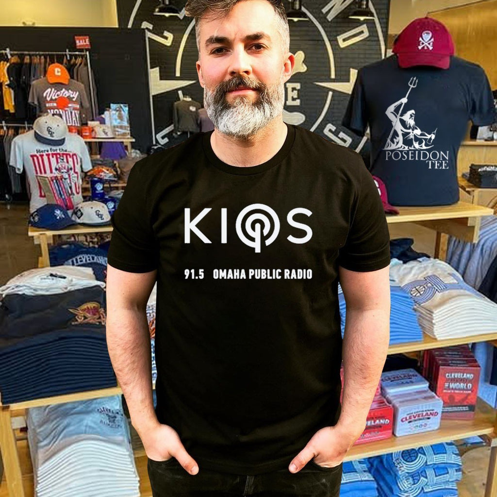 Kios 91.5 Омана Public Radio Logo T-shirt