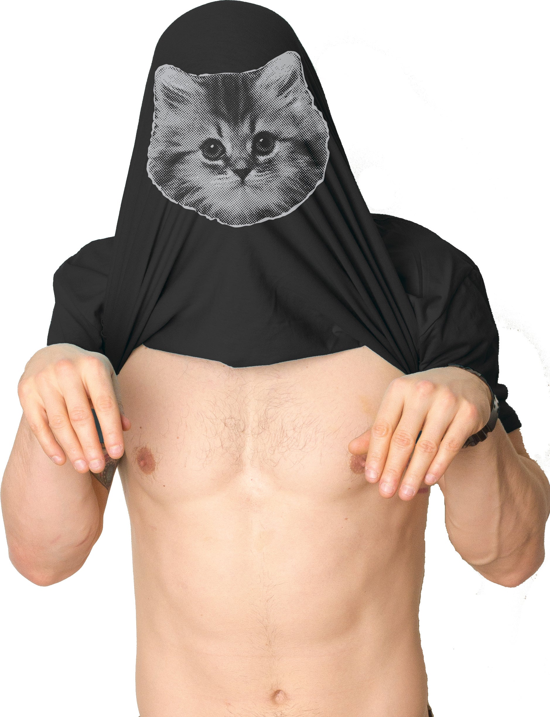 Ask Me About My Kitty Men's T Shirt