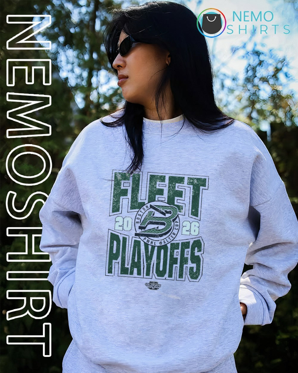 Fleet Playoffs Boston Fleet PWHL 2026 Walter Cup Playoffs shirt