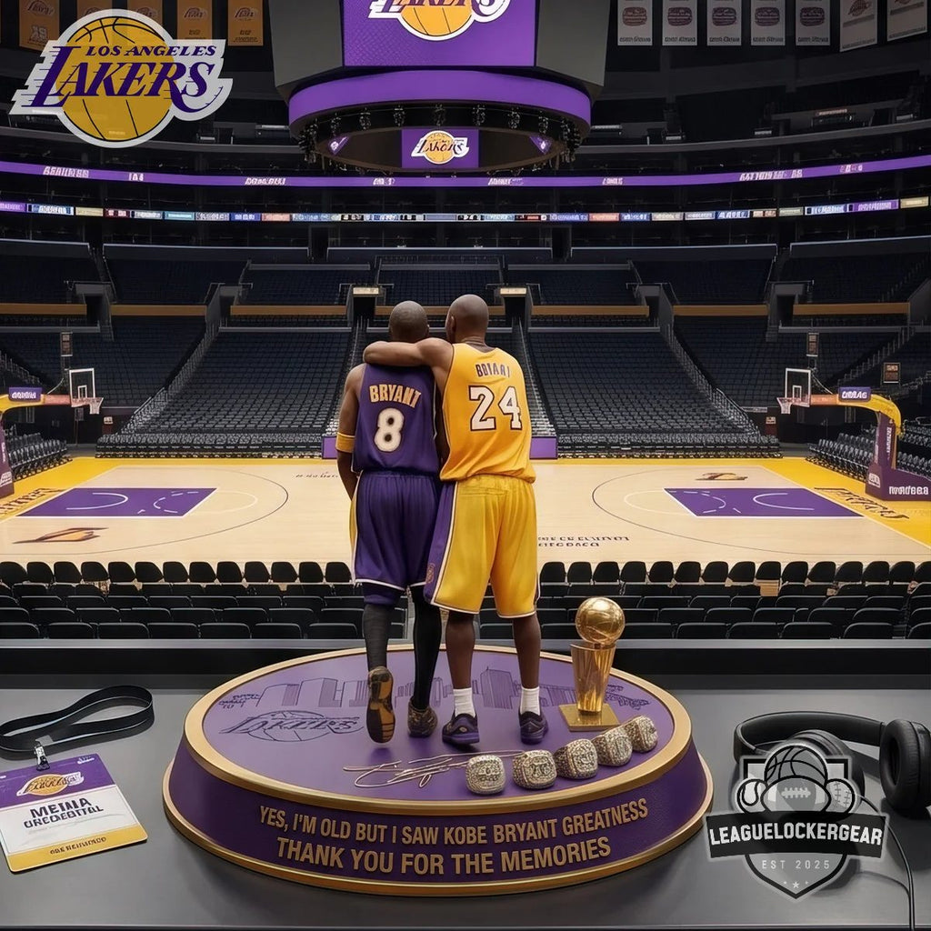 Kobe Bryant Dual Legacy Greatness Acrylic Plaque