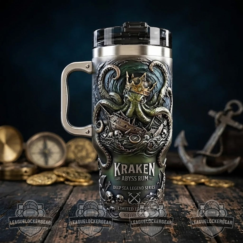 KRAKEN ABYSS RUM Deep Sea Legend Series Tumbler