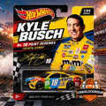 Kyle Busch M&M’s Toyota Camry Hot Wheels Scale Die-cast Car