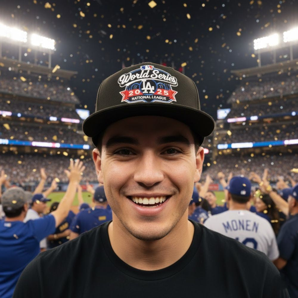 Toronto Blue Jays 2025 World Series Fitted Cap – American League Champions