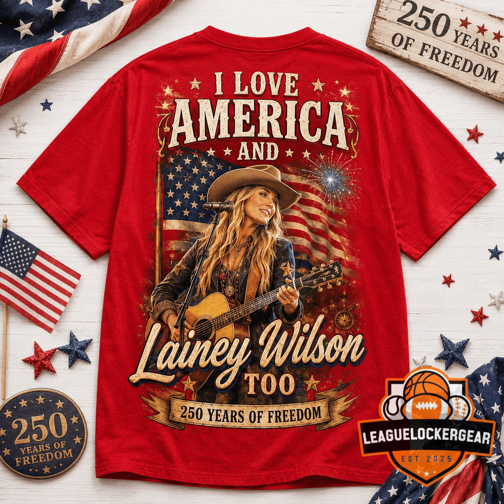 Lainey Wilson America 250 Years of Freedom T-Shirt