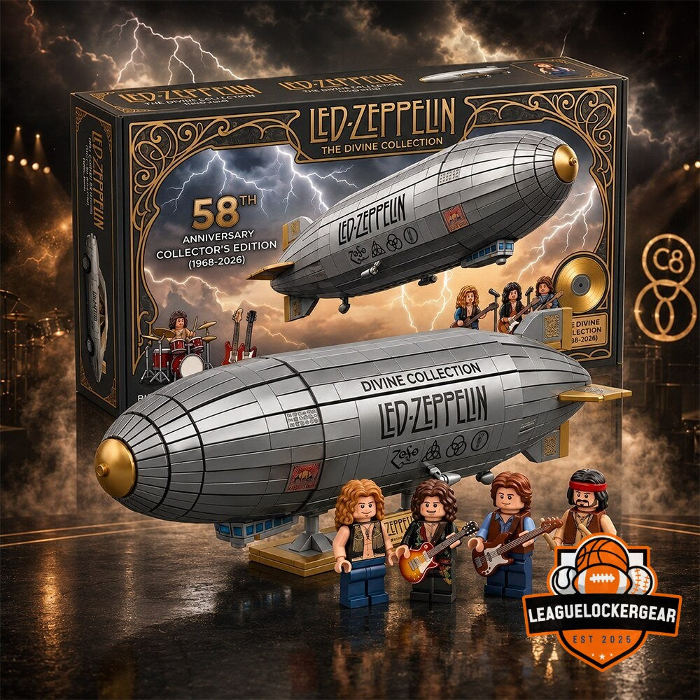 Led Zeppelin 58th Anniversary Divine Collection Collectible Building Set