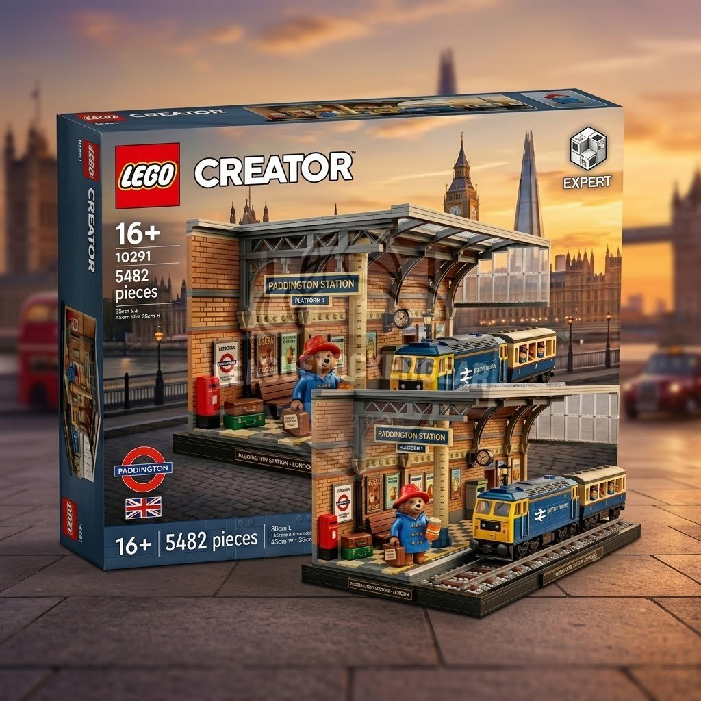 Paddington Station Journey of Warmth Collector Building Set