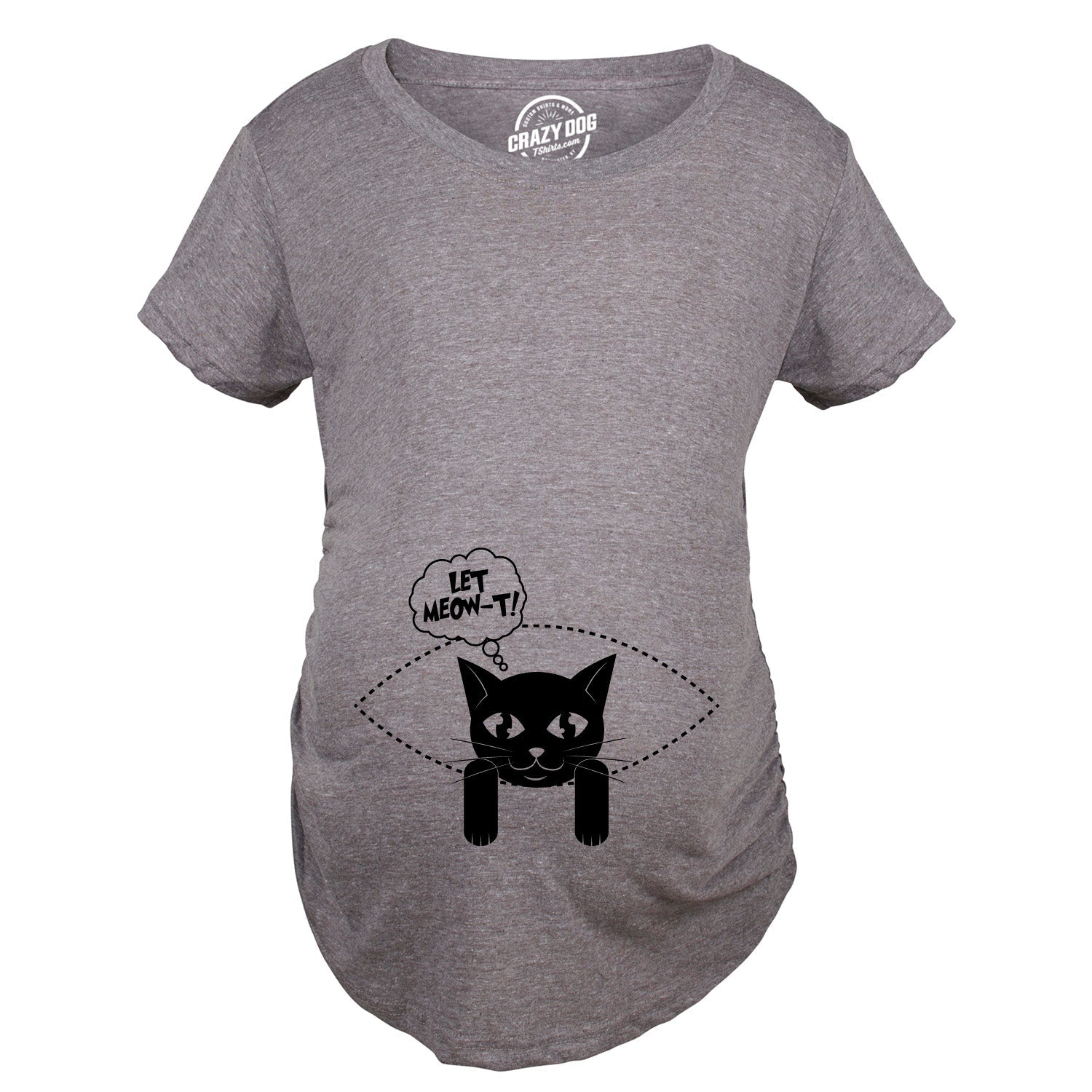 Let Meowt Maternity T Shirt