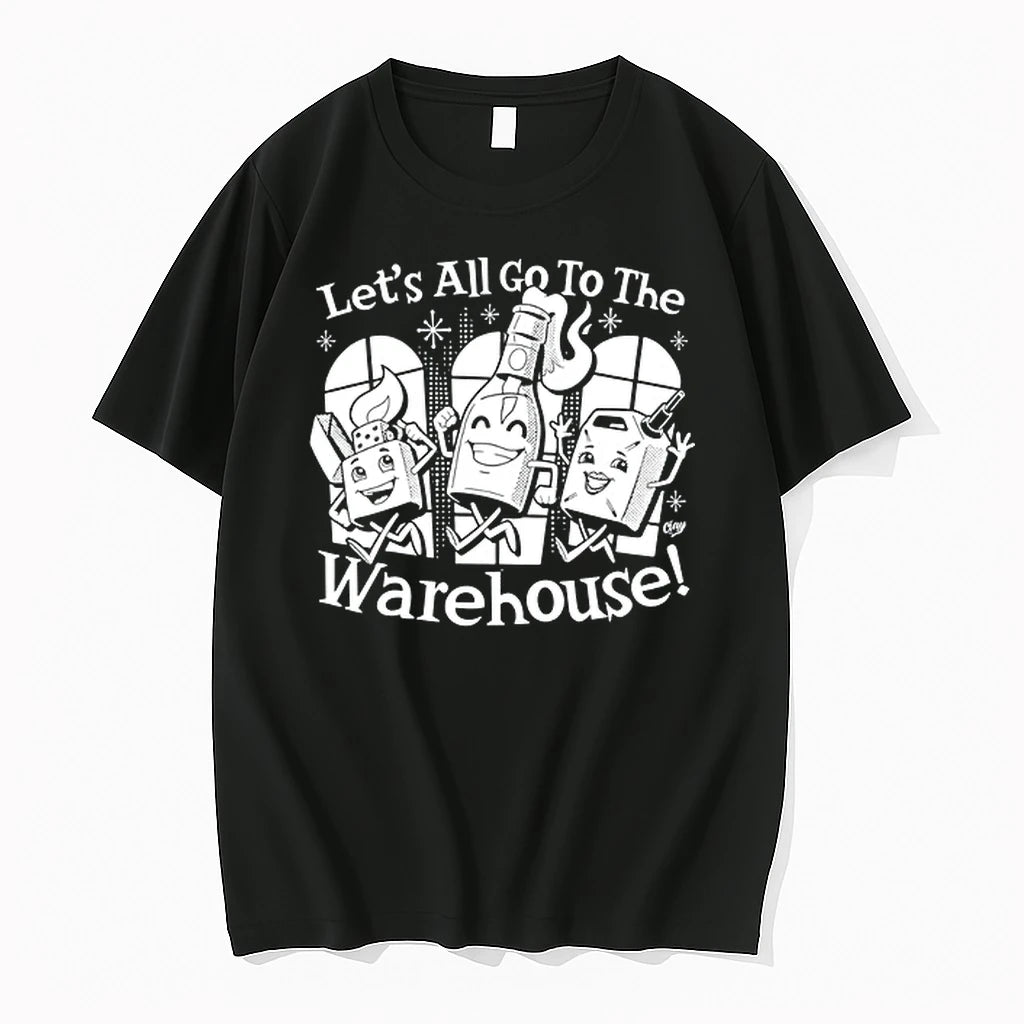 Lets All Go To The Warehouse Vintage Cartoon 0 Tshirts Sweater