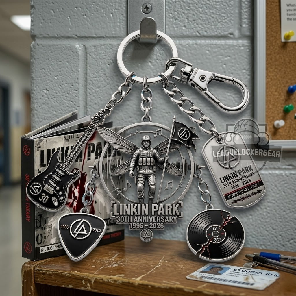 Linkin Park 30th Anniversary 1996-2026 Keychain
