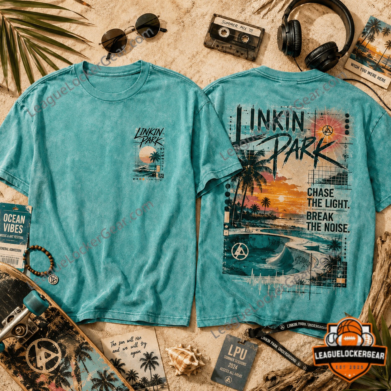 Linkin Park Chase The Light Break The Noise T-Shirt