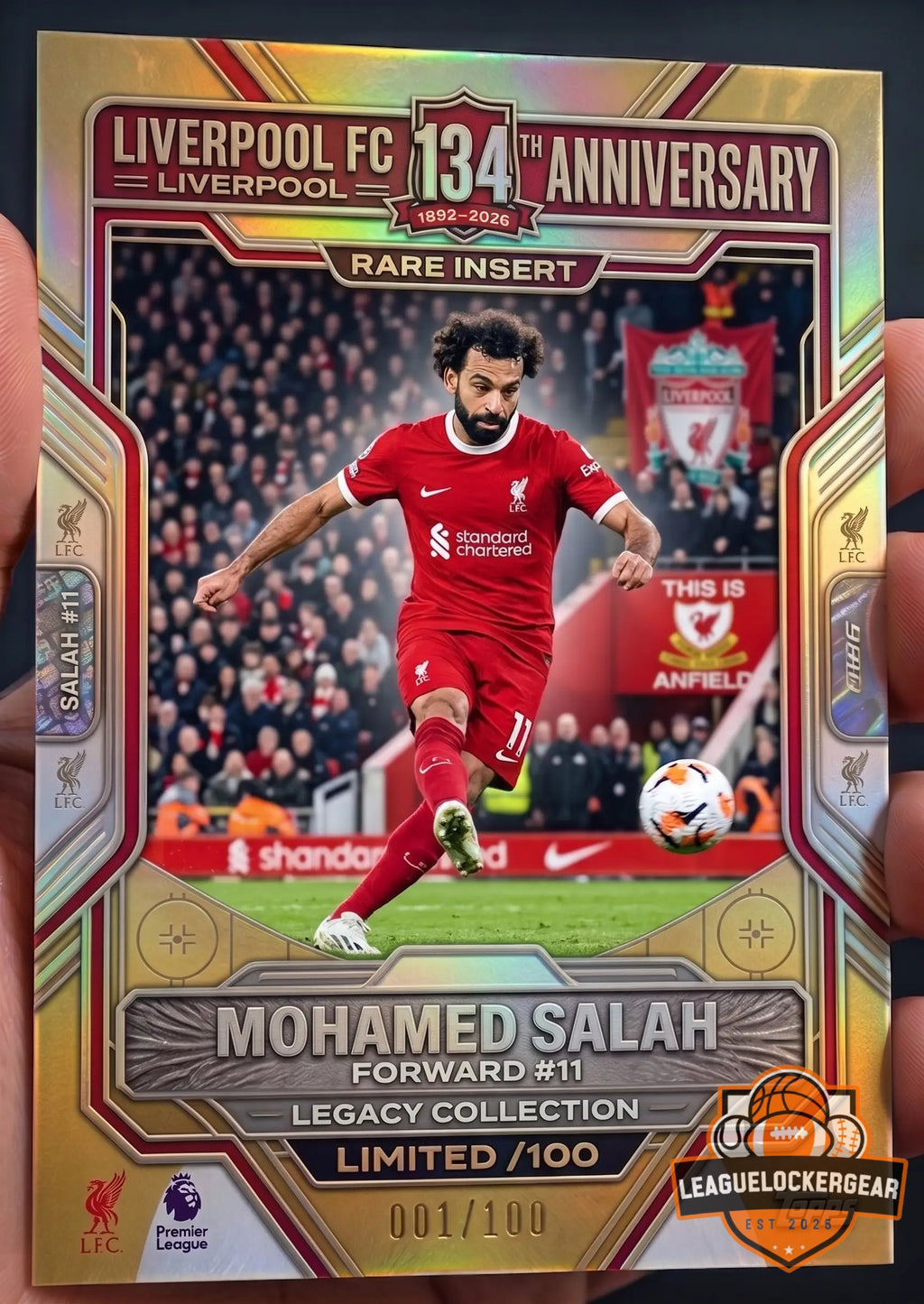 Liverpool FC 134th Anniversary1892-2026 Trading Card Box Set