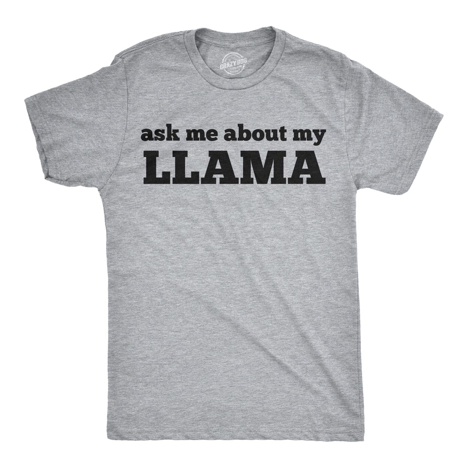 Ask Me About My Llama Flip Men's T Shirt