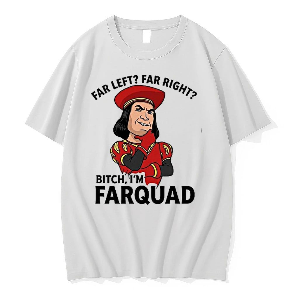 Lord Farquaad Shrek Meme Far Left Far Right Bitch Im Farquad 0 Tshirts Sweater