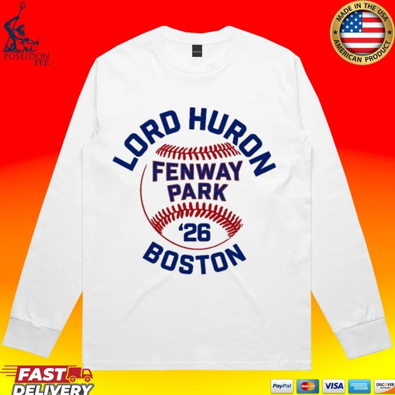 Lord Huron Boston Fenway Park Ma Baseball June 22 2026 T-shirt