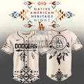 Los Angeles Dodgers Native American Heritage Night Baseball Jersey