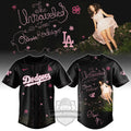 Los Angeles Dodgers The Unraveled Tour Olivia Rodrigo Baseball Jersey